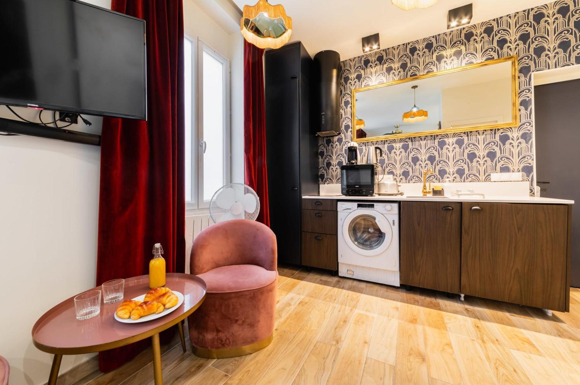 Studio Lumineux Et Moderne Proche Du Metro - 2P - Flat-Guest Париж Екстер'єр фото
